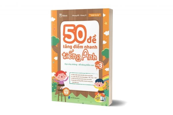 50 đề tăng điểm nhanh Tiếng Anh lớp 3