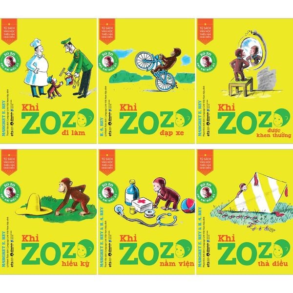 Tủ Sách Văn Học Thiếu Nhi Kinh Điển - Zozo Chú Khỉ Hiếu Kỳ (Cuốn lẻ)