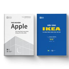 Combo 2 Cuốn Trải Nghiệm Apple + Hiệu Ứng Ikea