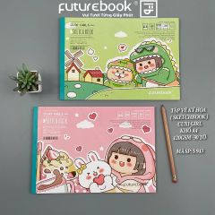 Tập Vẽ Ký Hoạ (SketchBook) Cuxi Girl (Giao Mẫu Ngẫu Nhiên)