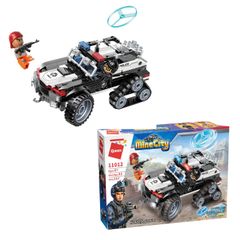 Đồ chơi xếp hình Qman 11012 - Xe trinh sát