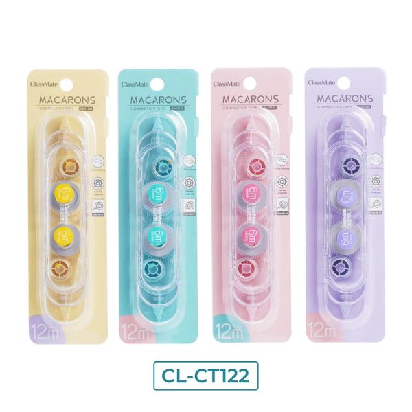 Băng xóa Macarons CL-CT122 (Giao Màu Ngẫu Nhiên)