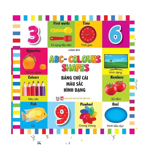 ABC Colours Shapes - Bảng chữ cái màu sắc hình dạng