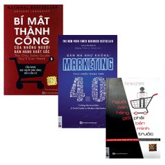 Combo 3 quyển Bí Mật Thành Công Của Những Người Bán Hàng Xuất Sắc + Bán Mà Như Không - Marketing Thực Chiến Trong Thời 4.0 + Người Bán Hàng Giỏi Phải Bán Mình Trước