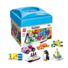 Đồ chơi xếp hình Qman 2901- Hộp gạch sáng tạo cơ bản