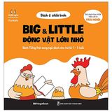 Black & White Book - Big & Little - Động Vật Lớn Nhỏ