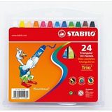 Sáp dầu 24M STABILO OP2624-Trio