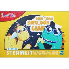 Bộ Dụng Cụ Thực Hành Khoa Học Vui Steam Kit - SK-ST005: Điện Thoại Siêu Đơn Giản