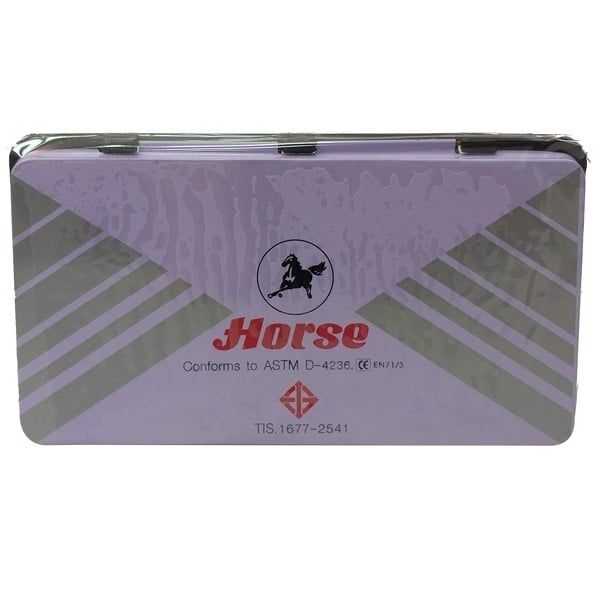 Hộp Dấu Kim Loại H-01 - Mực Đen