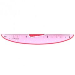 Thước Nhựa Màu GuangBo GUBH05538 - Strawberry