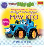 Bộ Sách Busy Machines + Puzzle Activity - Tractor: Máy Kéo (Song Ngữ Anh - Việt) - Kèm Mô Hình Lắp Ghép