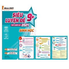 Mega 2021 - Siêu Luyện Đề 9+ THPT Quốc Gia 2021 Môn Sinh Học