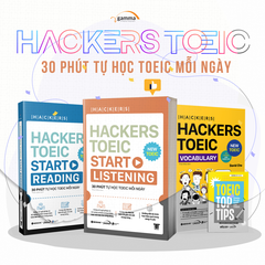 Combo Hackers TOEIC (Bộ 3 cuốn)