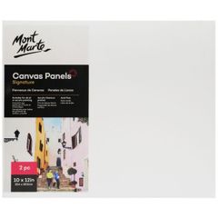 Vải canvas vẽ Mont Marte Canvas Panels Pack 2 25.4x30.5cm - MM-CMPL2530