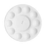 Khay đựng màu vẽ Mont Marte Round Plastic Palette 17CM - MM-AMPL0001