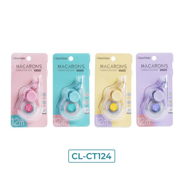 Băng xóa Macarons CL-CT124 (Giao Màu Ngẫu Nhiên)