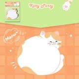 Giấy note, giấy ghi chú mèo dễ thương Kitty Party