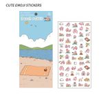 Sticker mini, hình dán trang trí hoạt hình đáng yêu