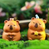 Mô hình trang trí - Chuột lang nước capybara dễ thương