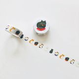 Washi tape, băng keo trang trí thiết kế hình mèo dễ thương