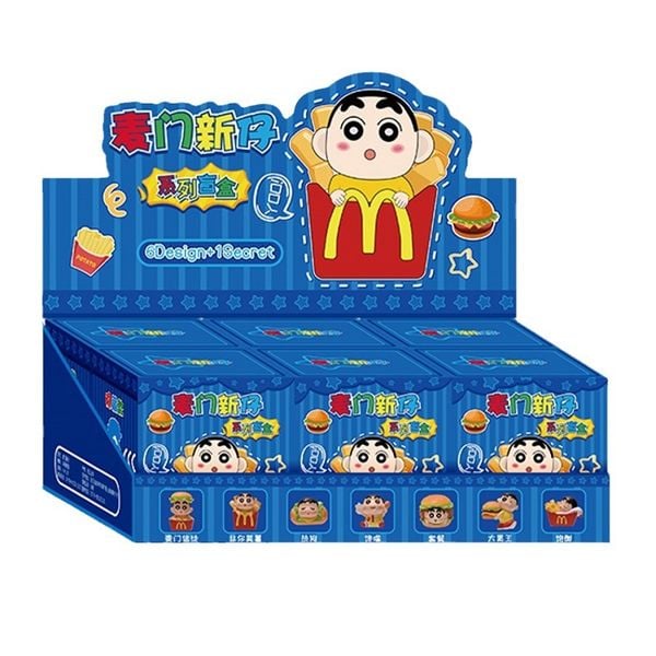Mô hình trang trí hộp mù blind box - Shin Cậu bé bút chì