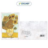 Postcard - Van Gogh - Hoa hướng dương 1888