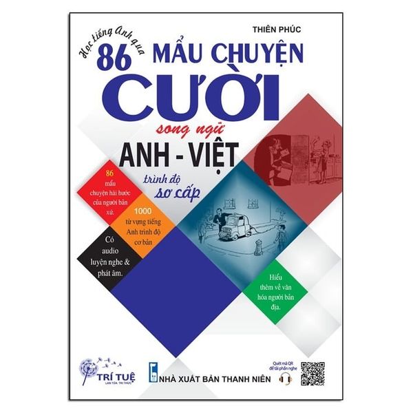 Học tiếng Anh qua 86 mẩu chuyện cười song ngữ Anh - Việt (Trình độ sơ cấp)