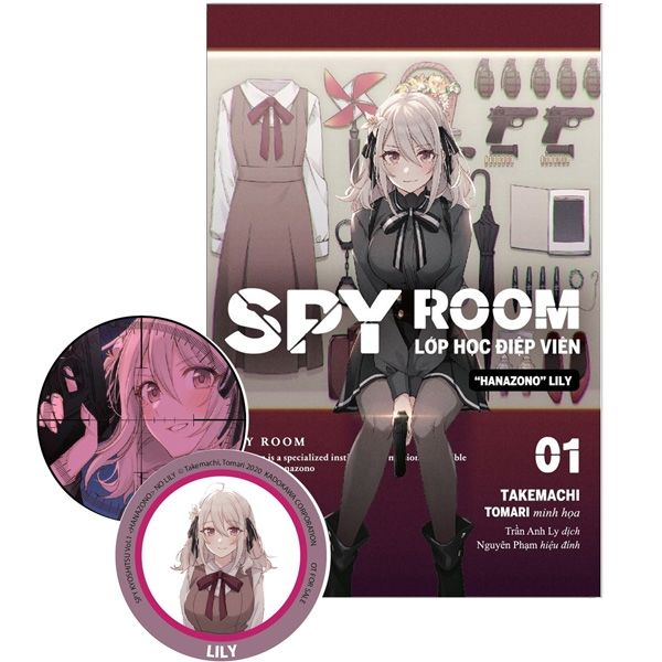 SPY ROOM - Lớp Học Điệp Viên - Tập 1: Hanazono Lily