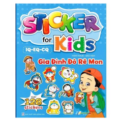Hình Dán Sticker For Kids - Gia Đình Đô Rê Mon