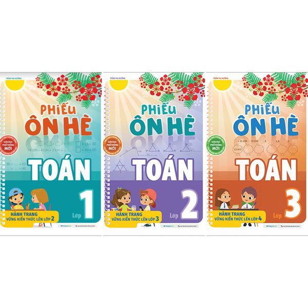 Phiếu Ôn Hè Toán (Cuốn lẻ)
