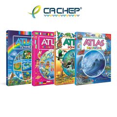 Bộ Atlas Cho Trẻ Em (Combo 4 cuốn)