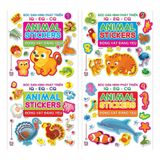 Bóc Dán Hình Phát Triển IQ-EQ-CQ - Animal Sticker - Động Vật Đáng Yêu (Cuốn lẻ)