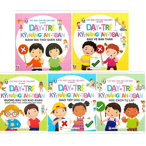 Dạy trẻ kỹ năng an toàn (Cuốn lẻ) – Cá Chép Bookstore