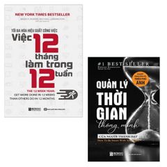 Combo 2 Cuốn - Tối Đa Hoá Hiệu Suất Công Việc + Quản Lý Thời Gian Thông Minh Của Người Thành Đạt