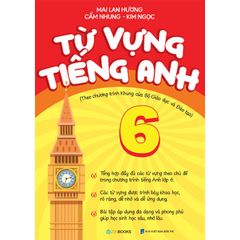 Từ vựng tiếng Anh 6 (Theo CT Khung của BGD và Đào Tạo)