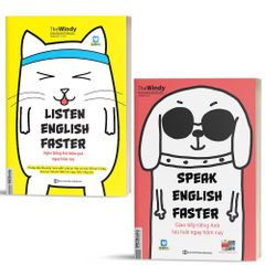 Combo 2 cuốn English Faster - Speak & Listen English Faster