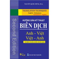 Hướng dẫn kỹ thuật biên dịch Anh - Việt Việt - Anh