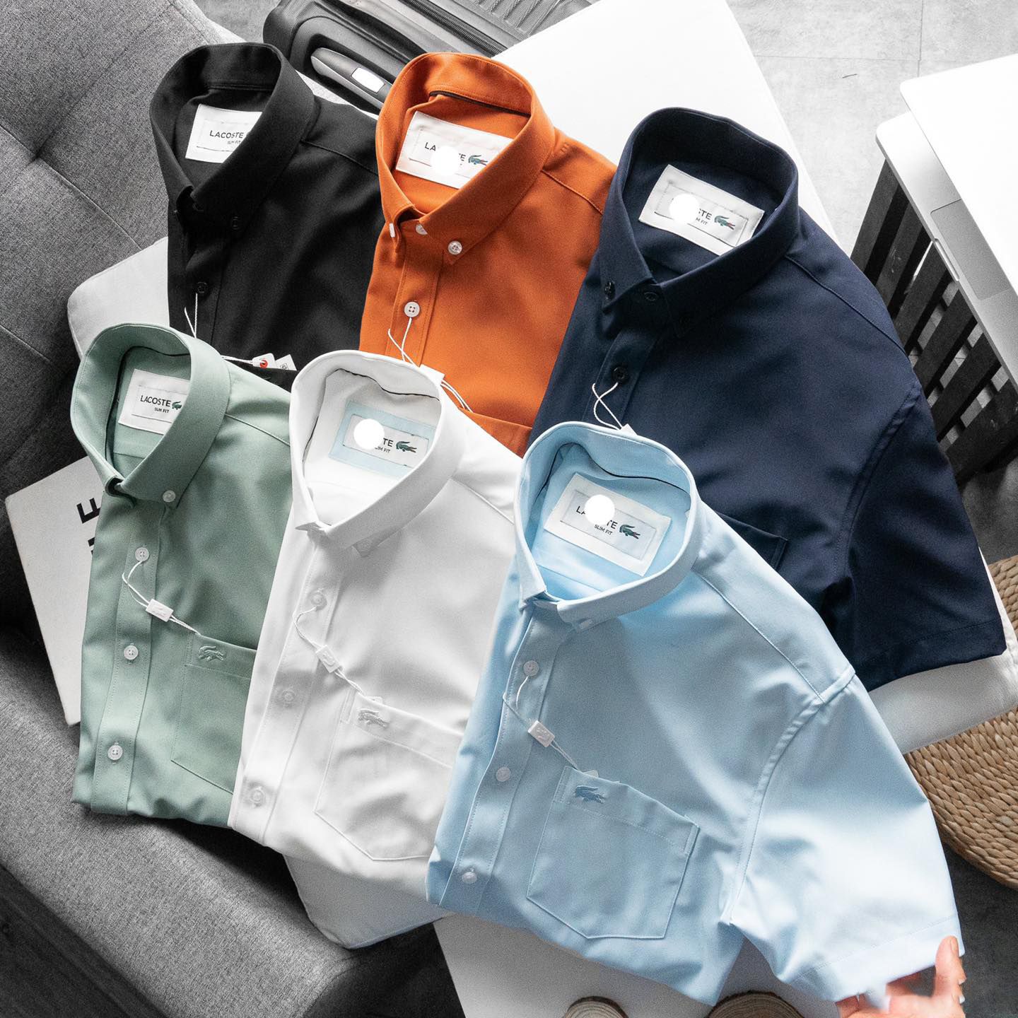 Áo Sơ Mi Lacoste / 6M / SMLC11