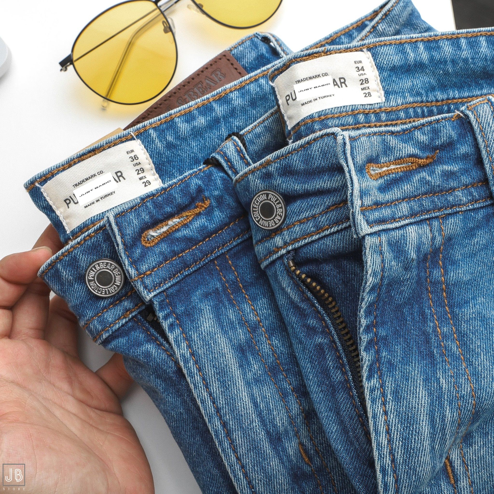 Quần Short Jeans P&B /4M/ QSJP3