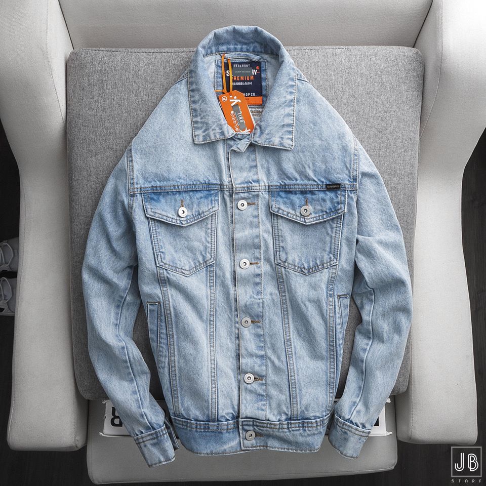 Áo Khoác Jean SuperDry/ 3M/ AKJS1