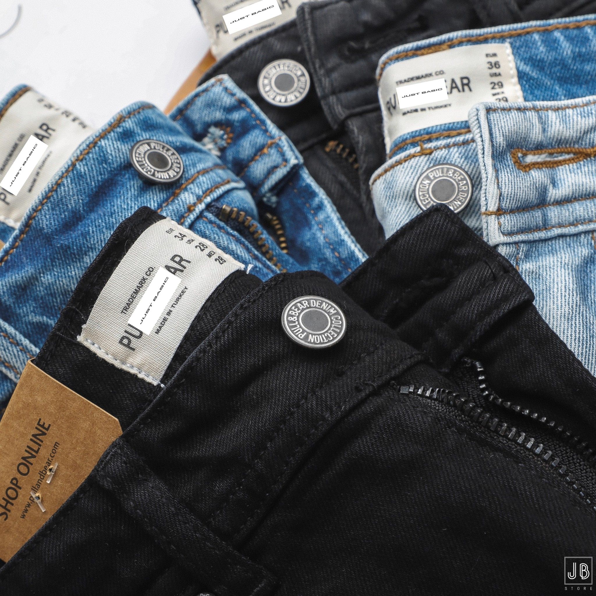 Quần Short Jeans P&B /4M/ QSJP3