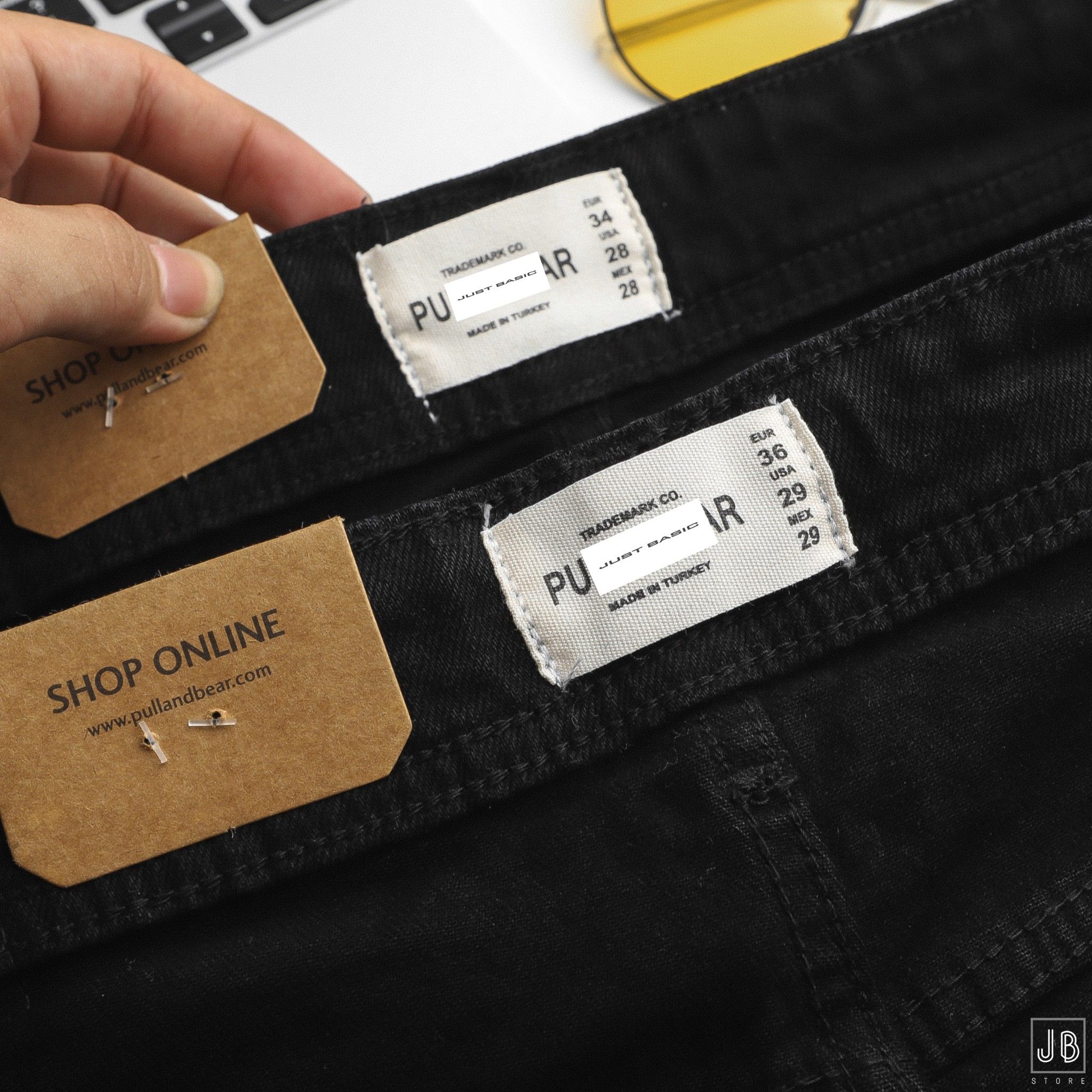 Quần Short Jeans P&B /4M/ QSJP3