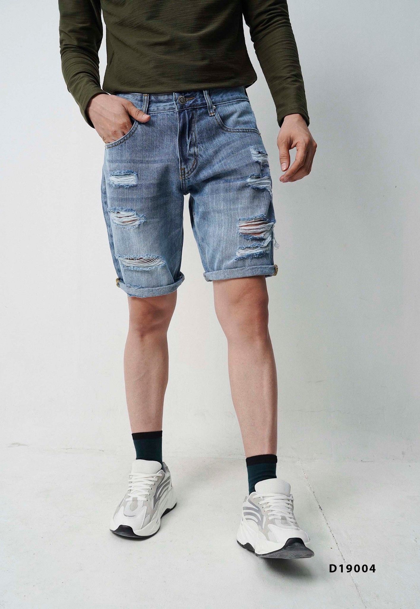 Quần Short Jean AKUBA / QSJA7