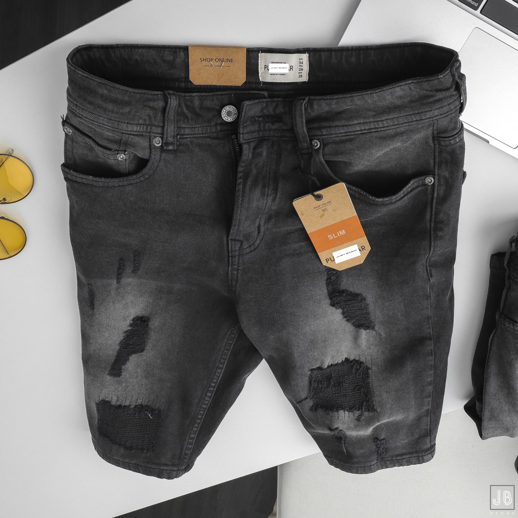 Quần Short Jeans P&B /4M/ QSJP3