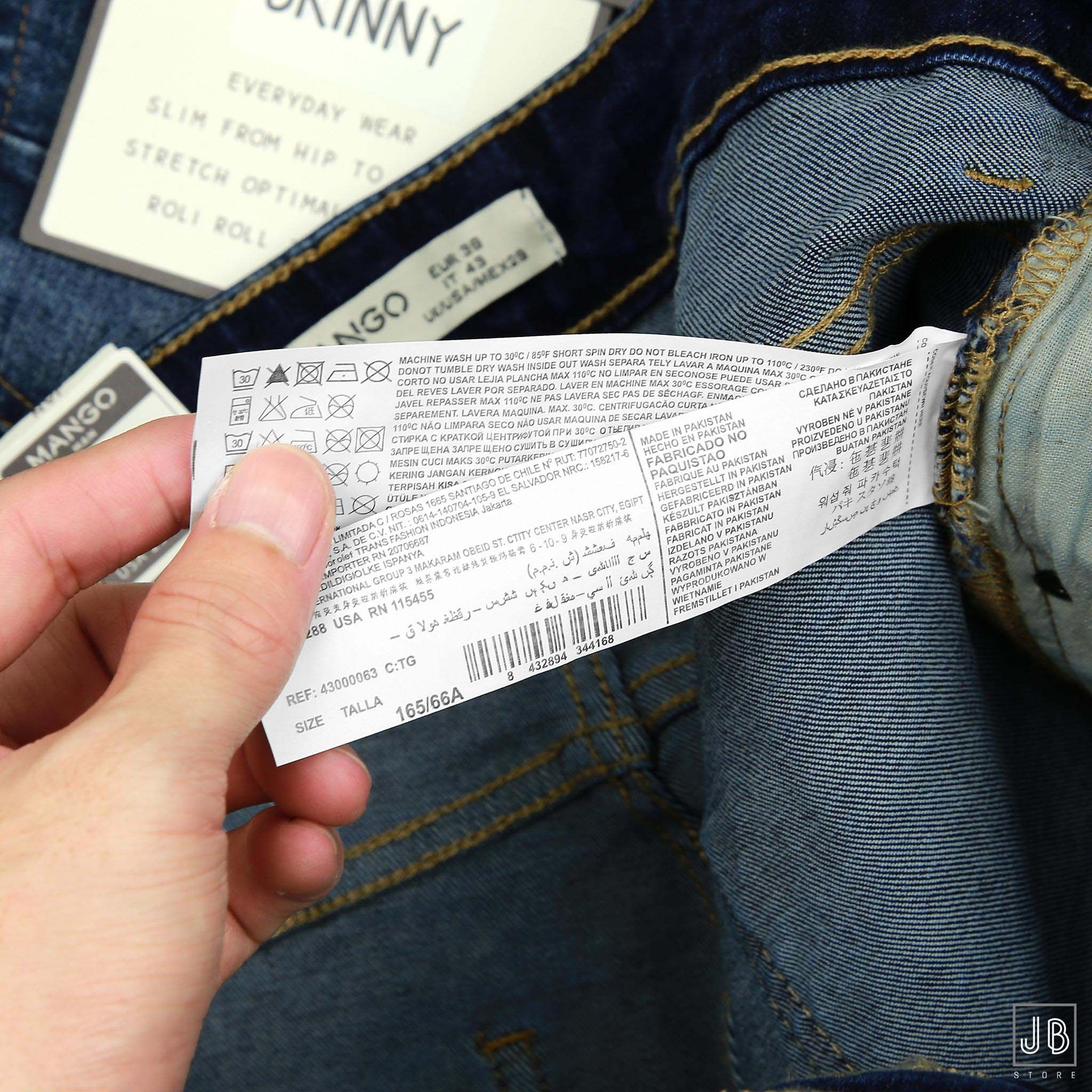 Quần Jean Mango /1M/ QJM13