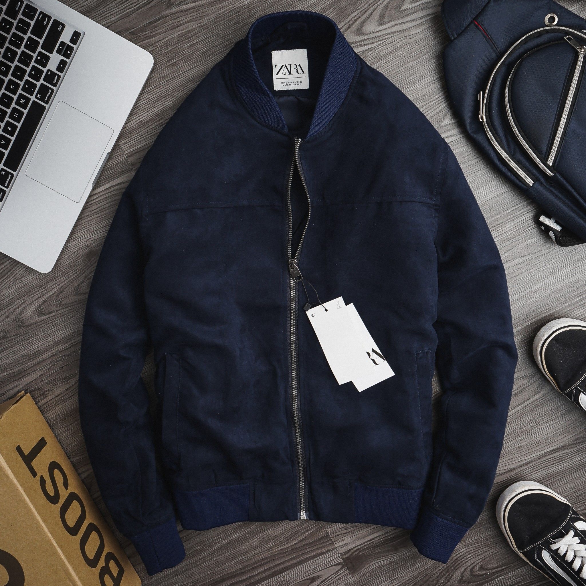 Áo Khoác ZARA da lộn / AKZ3