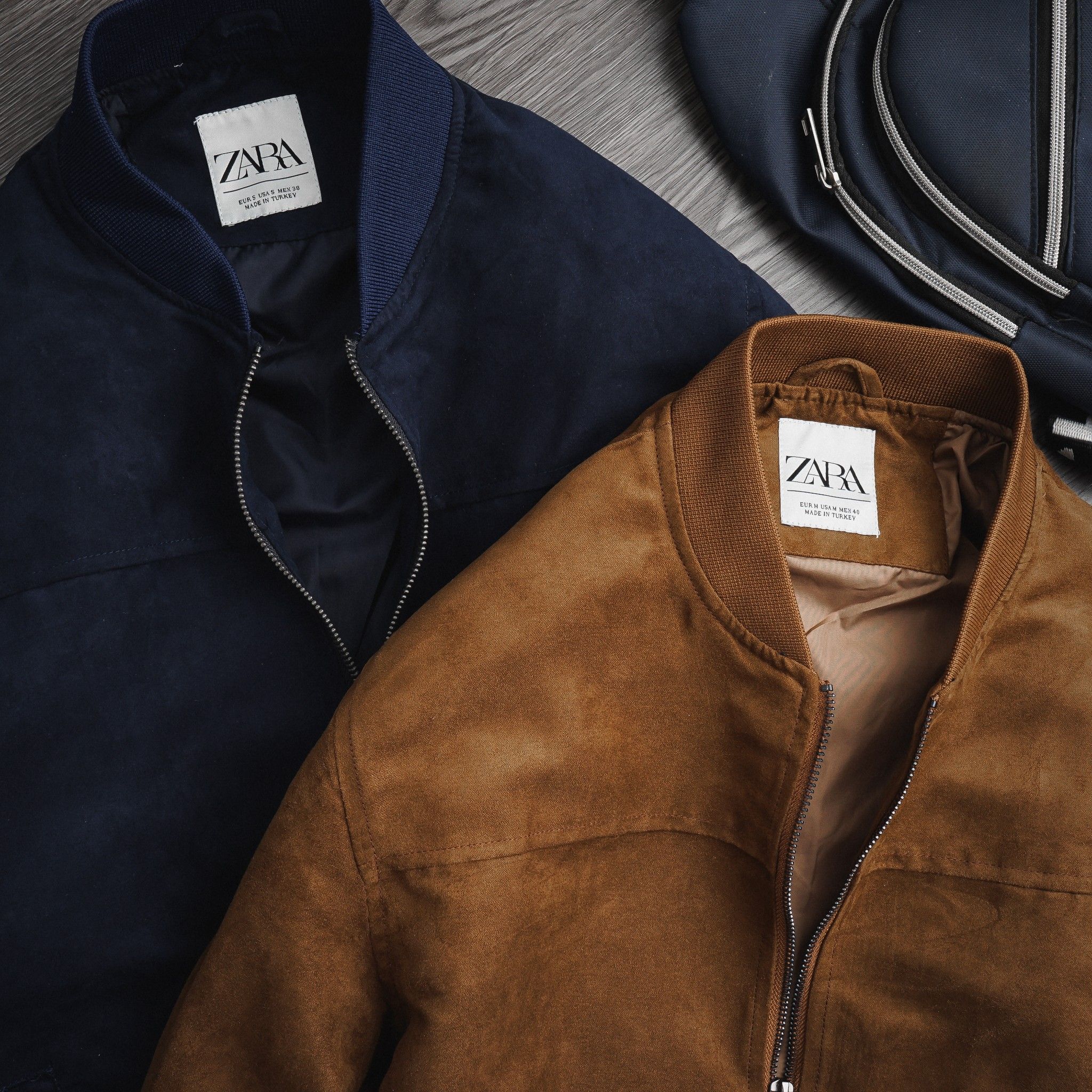 Áo Khoác ZARA da lộn / AKZ3