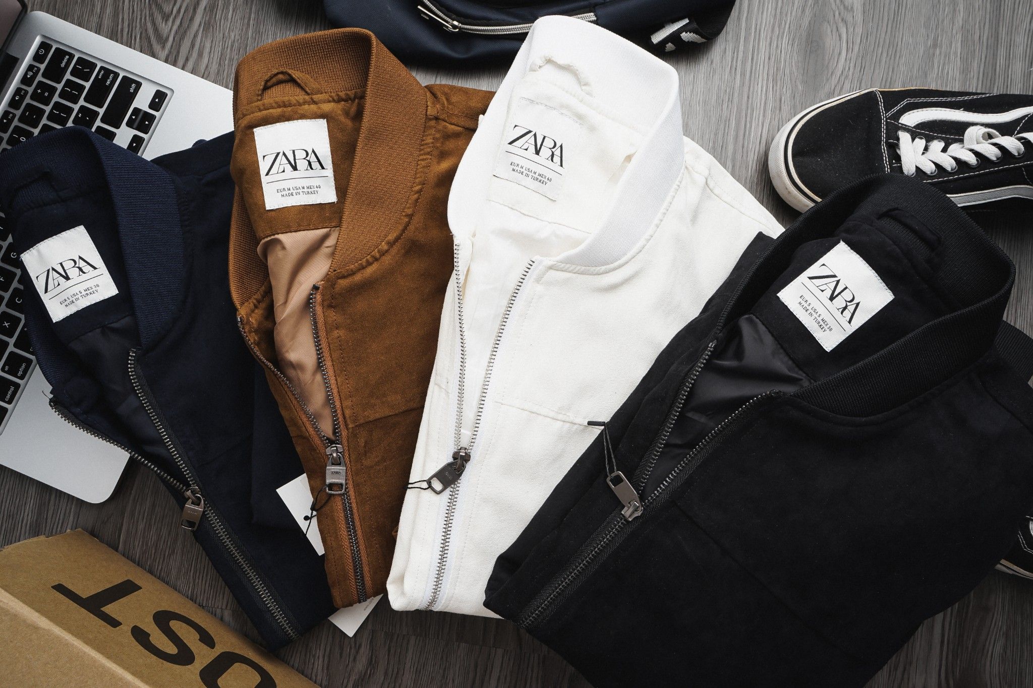 Áo Khoác ZARA da lộn / AKZ3