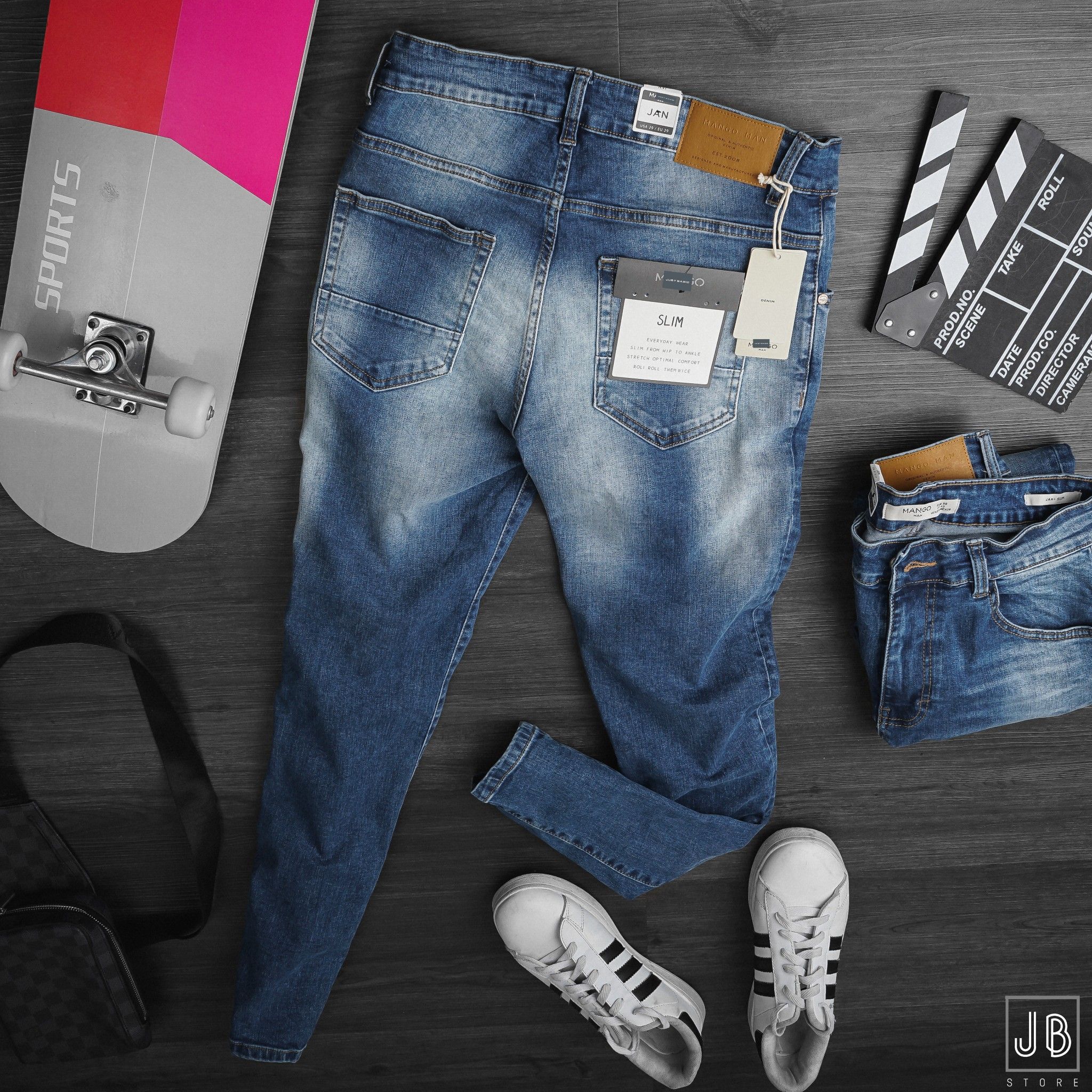 Quần Jean Mango /1M/ QJM6