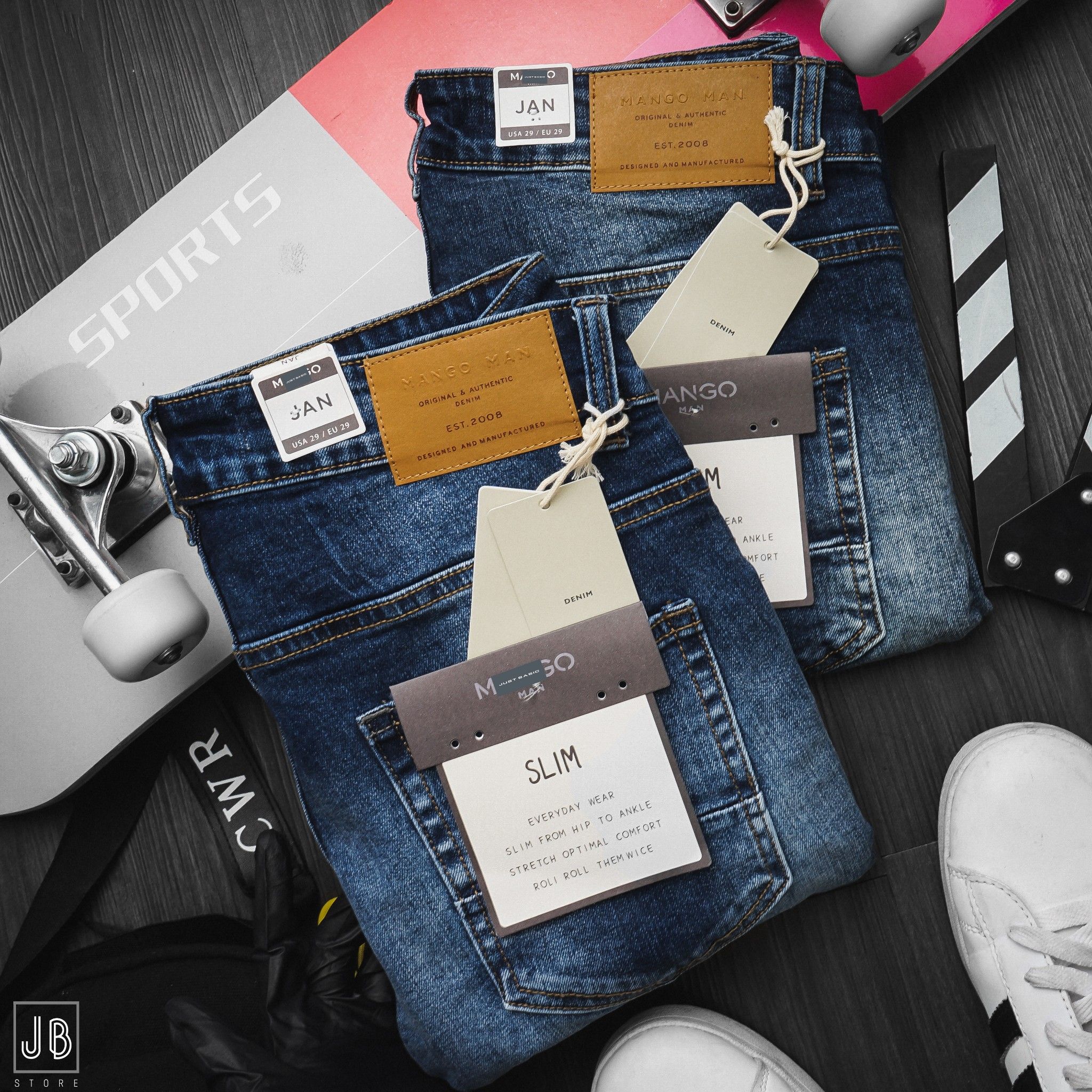 Quần Jean Mango /1M/ QJM9